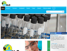 Tablet Screenshot of laboratorioh2o.com